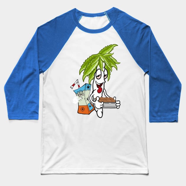 juice and Rolling Bob Baseball T-Shirt by IssaSnackllc